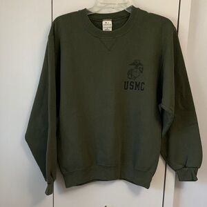 USMC Olive Green Sweatshirt